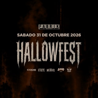 HALLOWFEST 2026 En FABRIK 1