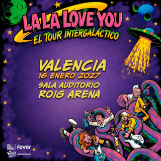 Gira La La Love You en Sala Auditorio Roig Arena,  Valencia 2027 1