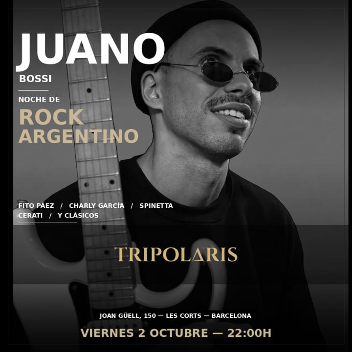 Viernes Live en Tripolaris: Rock & Jazz + Cóctel