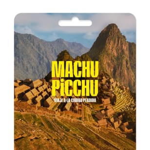 Machu Picchu: Viaje a la Ciudad Perdida - Tarjeta Regalo