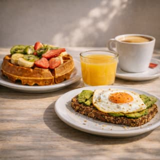 Menú Brunch en Waffle Barcelona 1