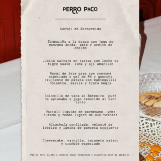 Menú Degustación de Autor 6