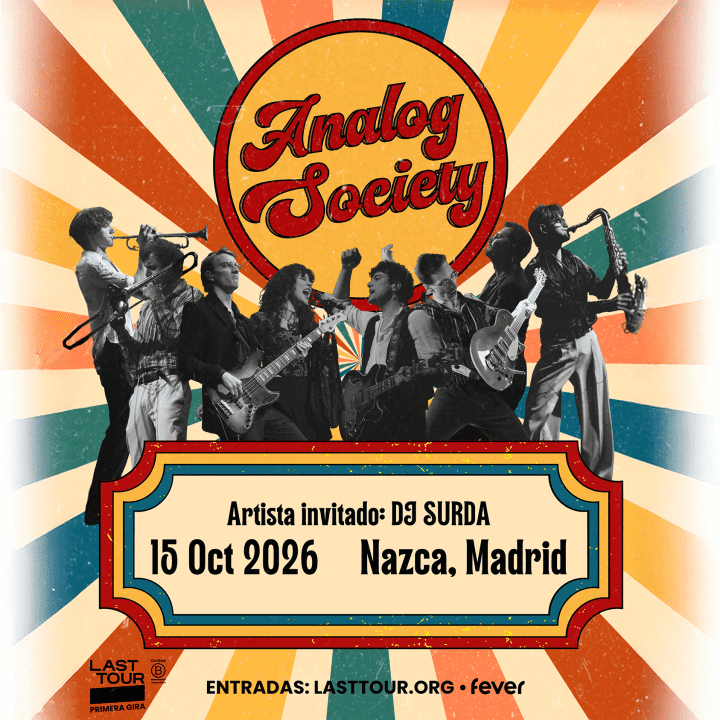 Analog Society en Sala Nazca, Madrid 2026
