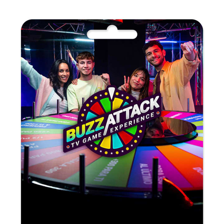 BuzzAttack: La Experiencia de TV en Vivo - Madrid - Tarjeta Regalo
