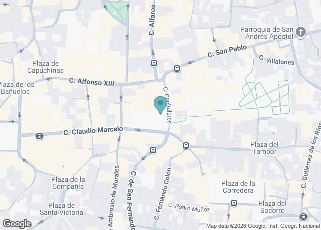 Calle Capitulares, 1832