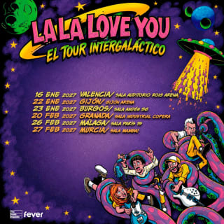 Gira La La Love You en Sala Auditorio Roig Arena,  Valencia 2027 4