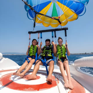 Parasailing from El Arenal: Breathtaking Views of Palma's Bay 3