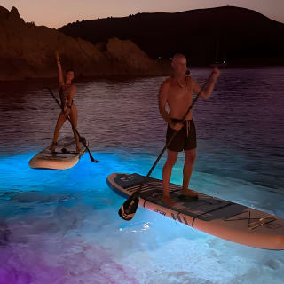 90' Stand Up Paddle tour in a small group in Cala Ratjada 19