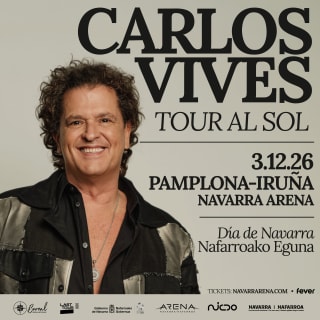 Carlos Vives en Navarra Arena, Pamplona 2026 1