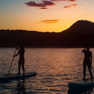 90' Stand Up Paddle tour in a small group in Cala Ratjada 10