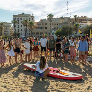 Clase de Paddle Surf en Barcelona