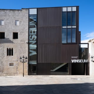 Entrada al VINSEUM con degustación de vino catalán 1