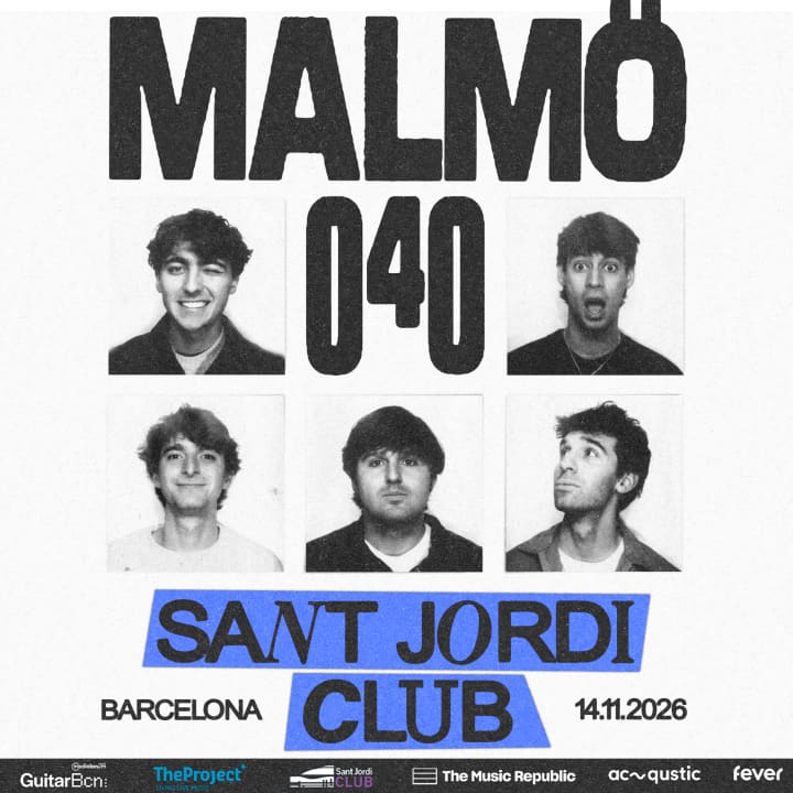 Malmö 040 en San Jordi Club, Barcelona 2026