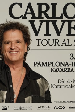 Carlos Vives en Navarra Arena, Pamplona 2026