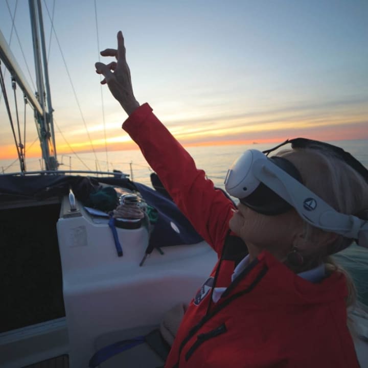 Realidad Virtual Una Avetura entre el mar y las estrellas