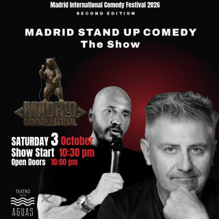 🇬🇧 MADRID STAND UP COMEDY THE SHOW 1