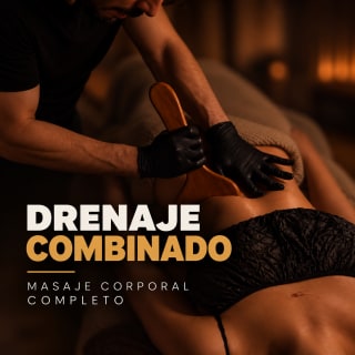 Drenaje Combinado: masaje corporal completo · 90 min 1