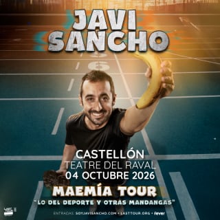 Javi Sancho en Teatre Raval, Castellón 2026 1