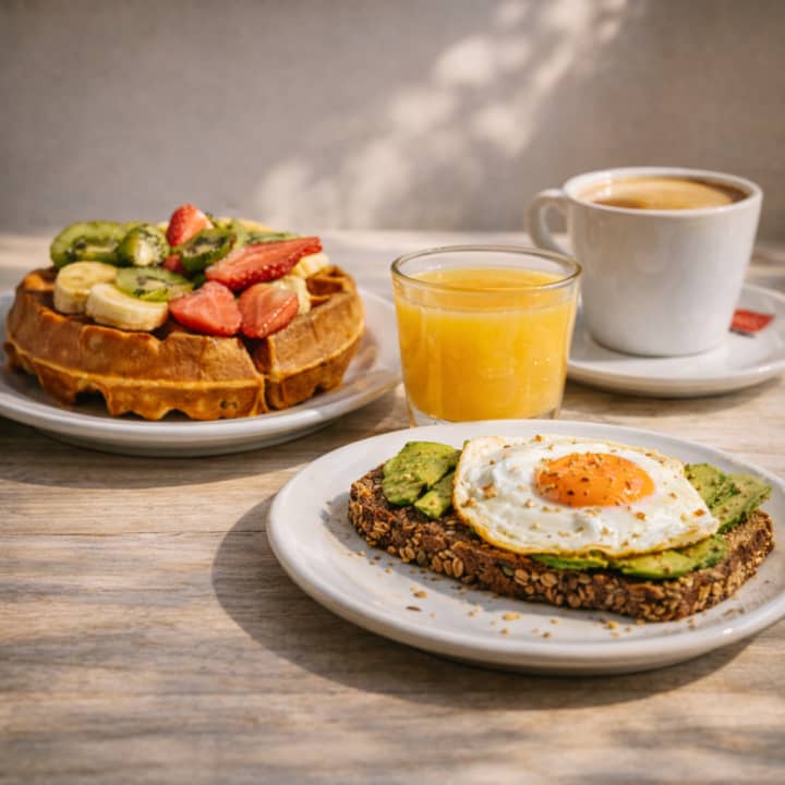Menú Brunch en Waffle Barcelona