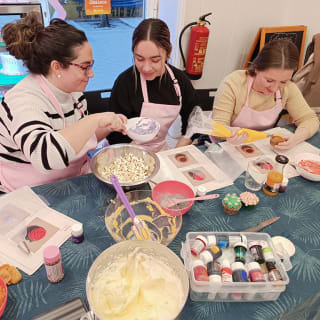 Curso de cupcakes florales de La Pastelera Rosa 3
