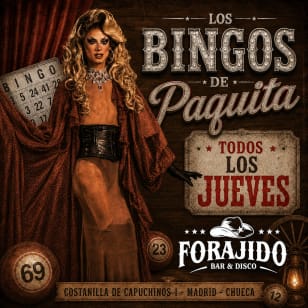 Bingo Drag en Forajido Bar & Disco