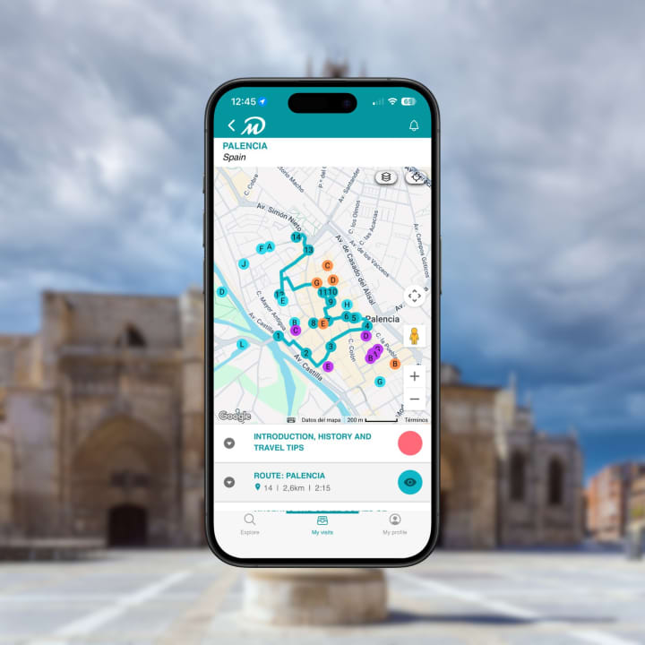 TOP Palencia: Visita Guiada con tu móvil