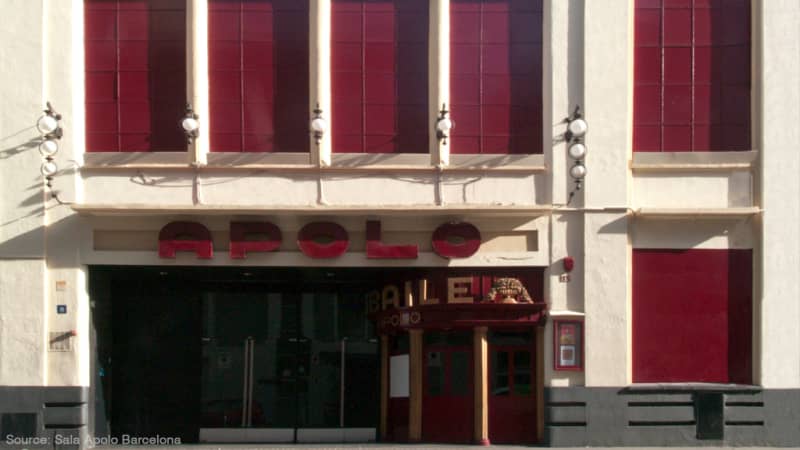 Sala Apolo Barcelona