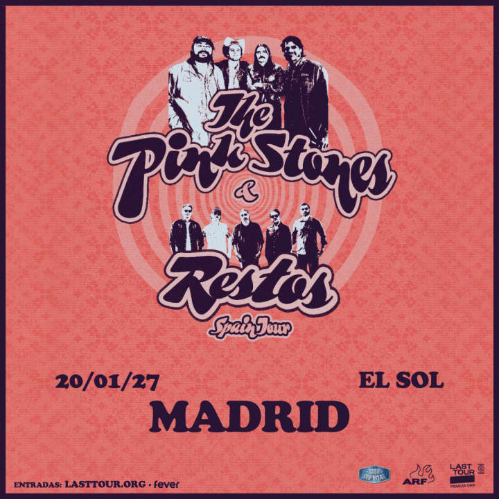 The Pink Stones + Restos en Sala El Sol, Madrid 2027